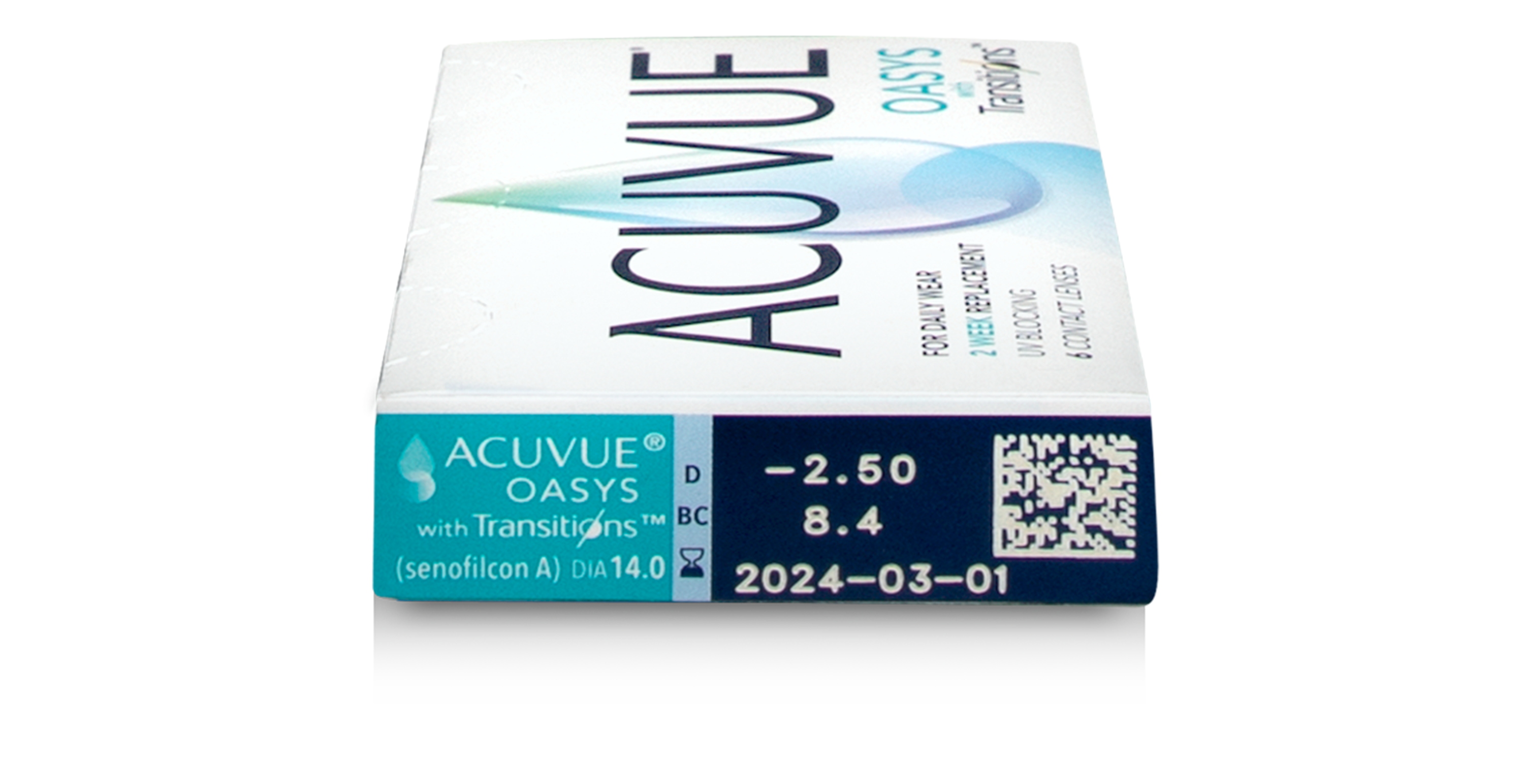 ACUVUE OASYS® with Transitions™, 6 pack