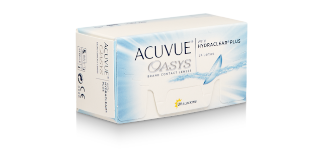 ACUVUE OASYS® with HYDRACLEAR® PLUS Technology, 24 pack $176.99