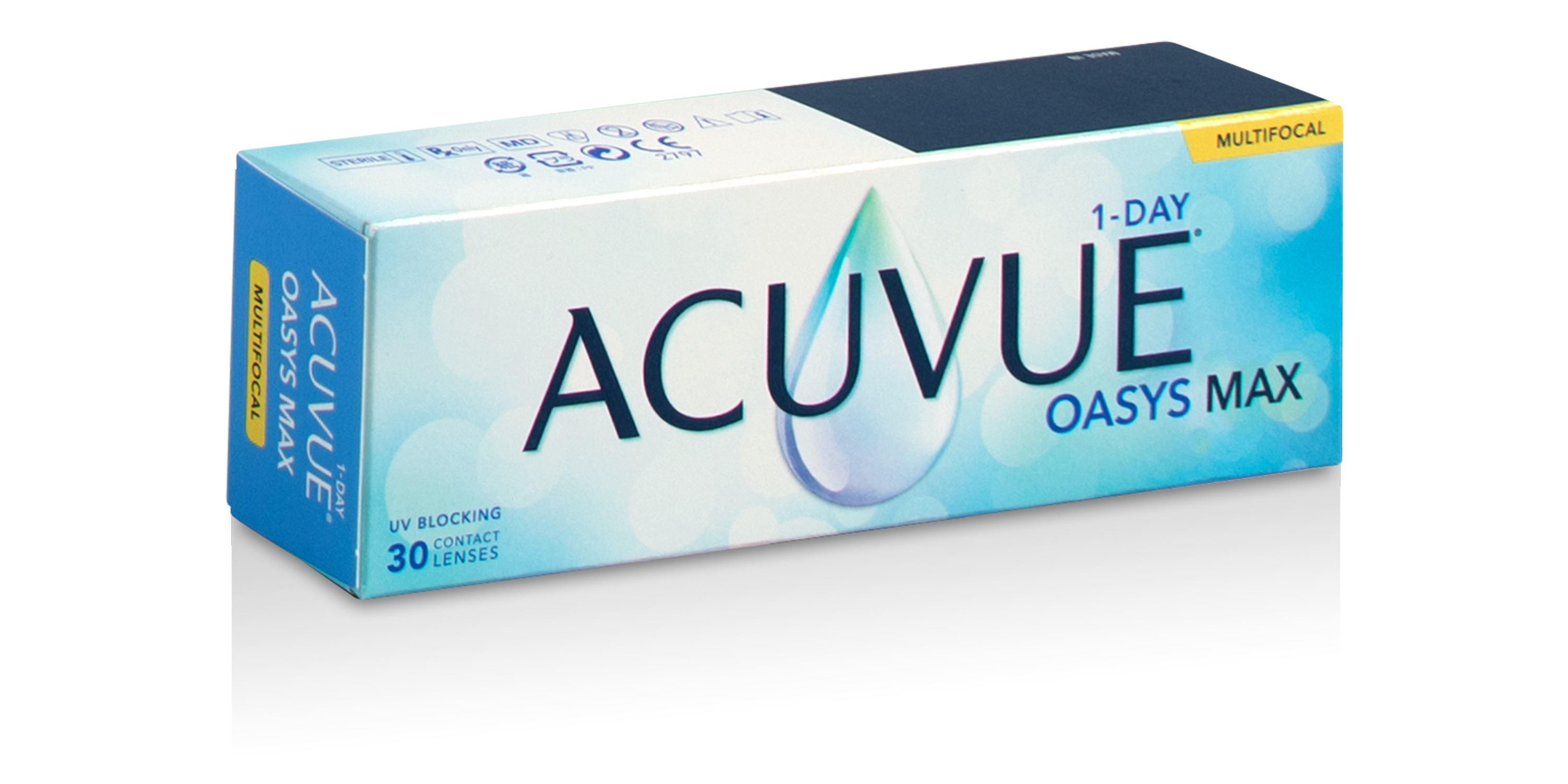 ACUVUE® OASYS MAX 1-Day Multifocal, 30 pack