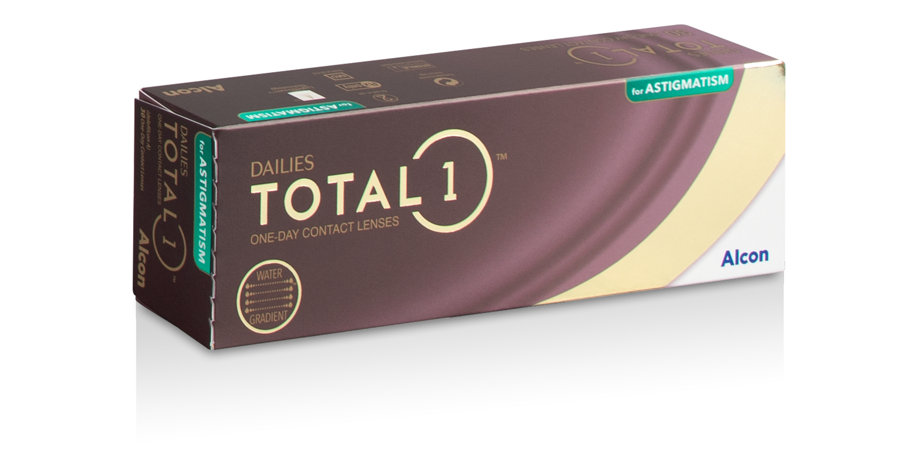 DAILIES TOTAL1® for Astigmatism, 30 Pack