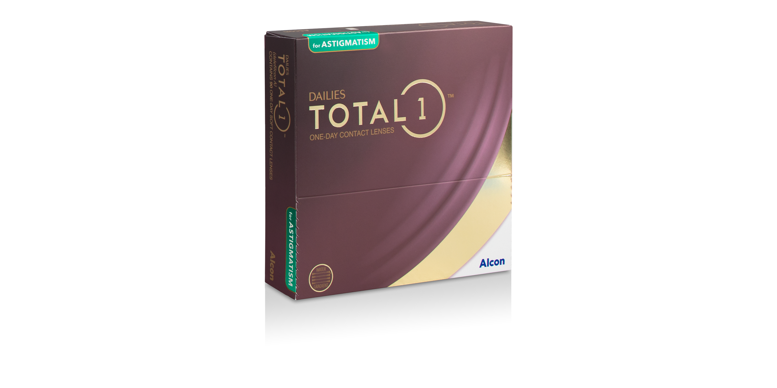 DAILIES TOTAL1® for Astigmatism, 90 Pack