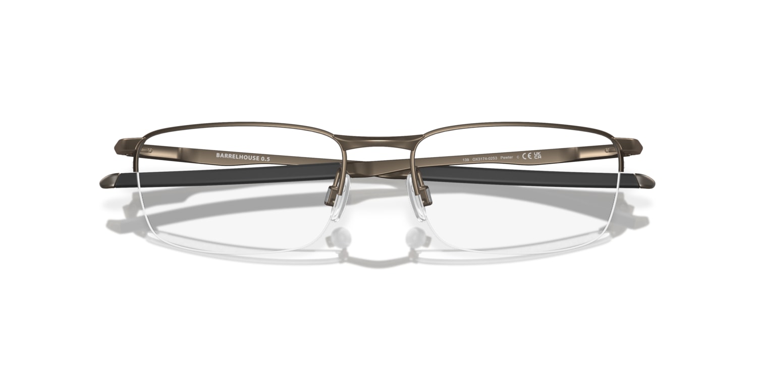 Oakley 0OX3174 Glasses in Silver/Gunmetal/Grey | Target Optical