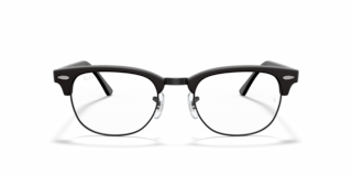 T380 [レイバン] メガネ0RX5154 CLUBMASTER CLUBMASTER OPTICS Eyeglasses with Black On Silver Frame