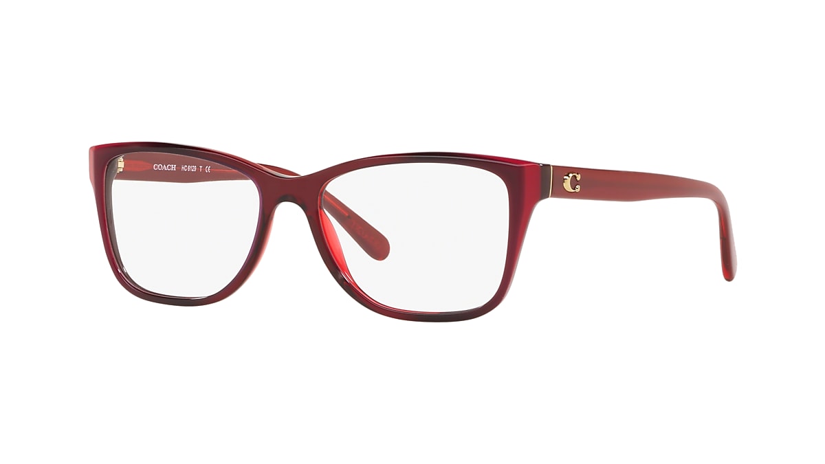Coach 0HC6129 Glasses in Red/burgundy | Target Optical