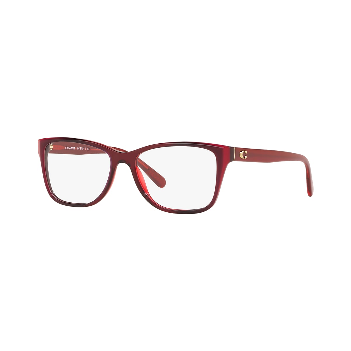 Coach 0HC6129 Glasses in Red burgundy Target Optical