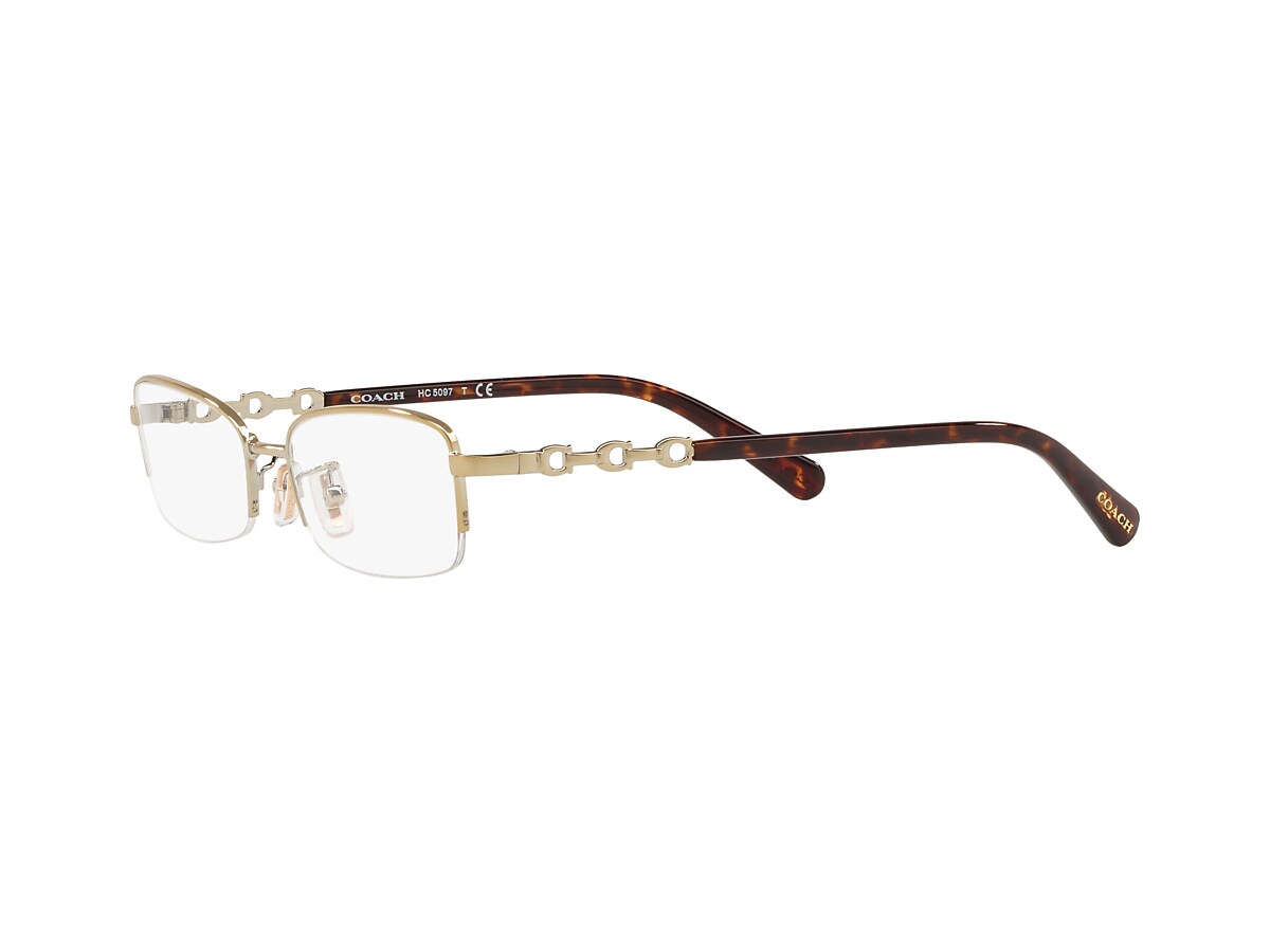 Coach 0HC7059 Sunglasses in Gold | Target Optical