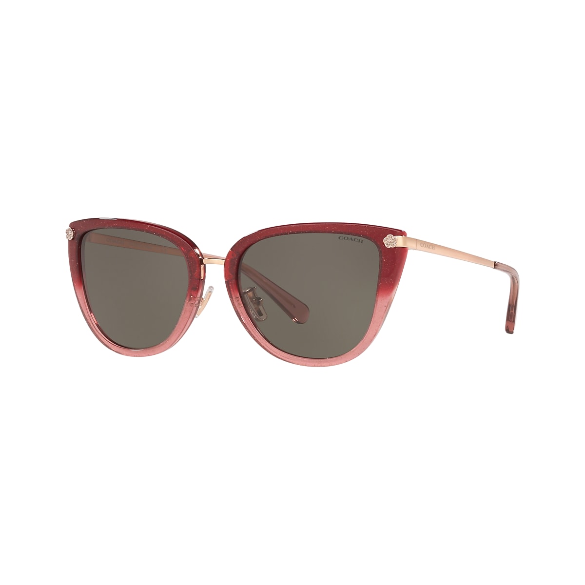 Coach store red sunglasses