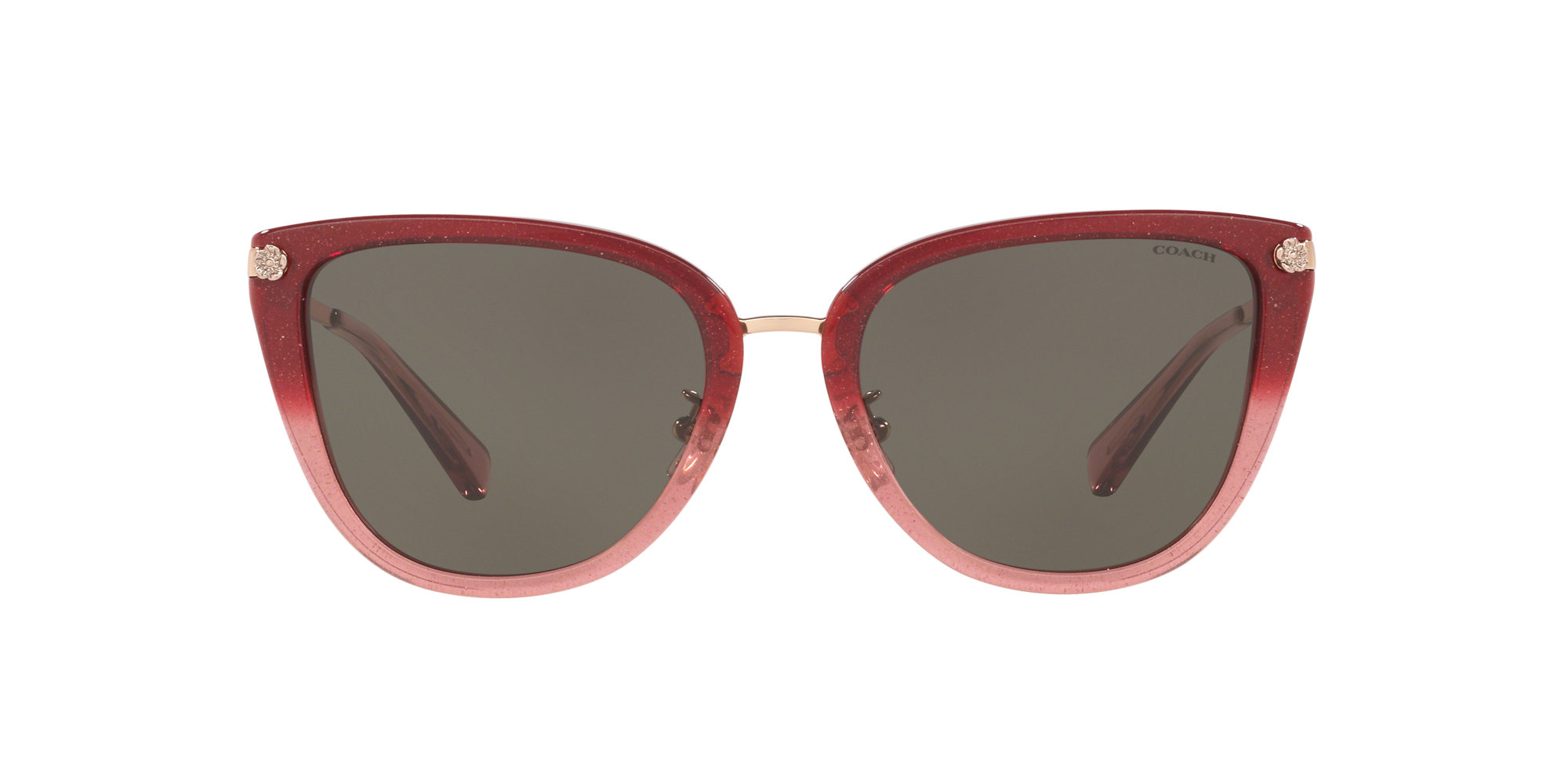 coach red sunglasses