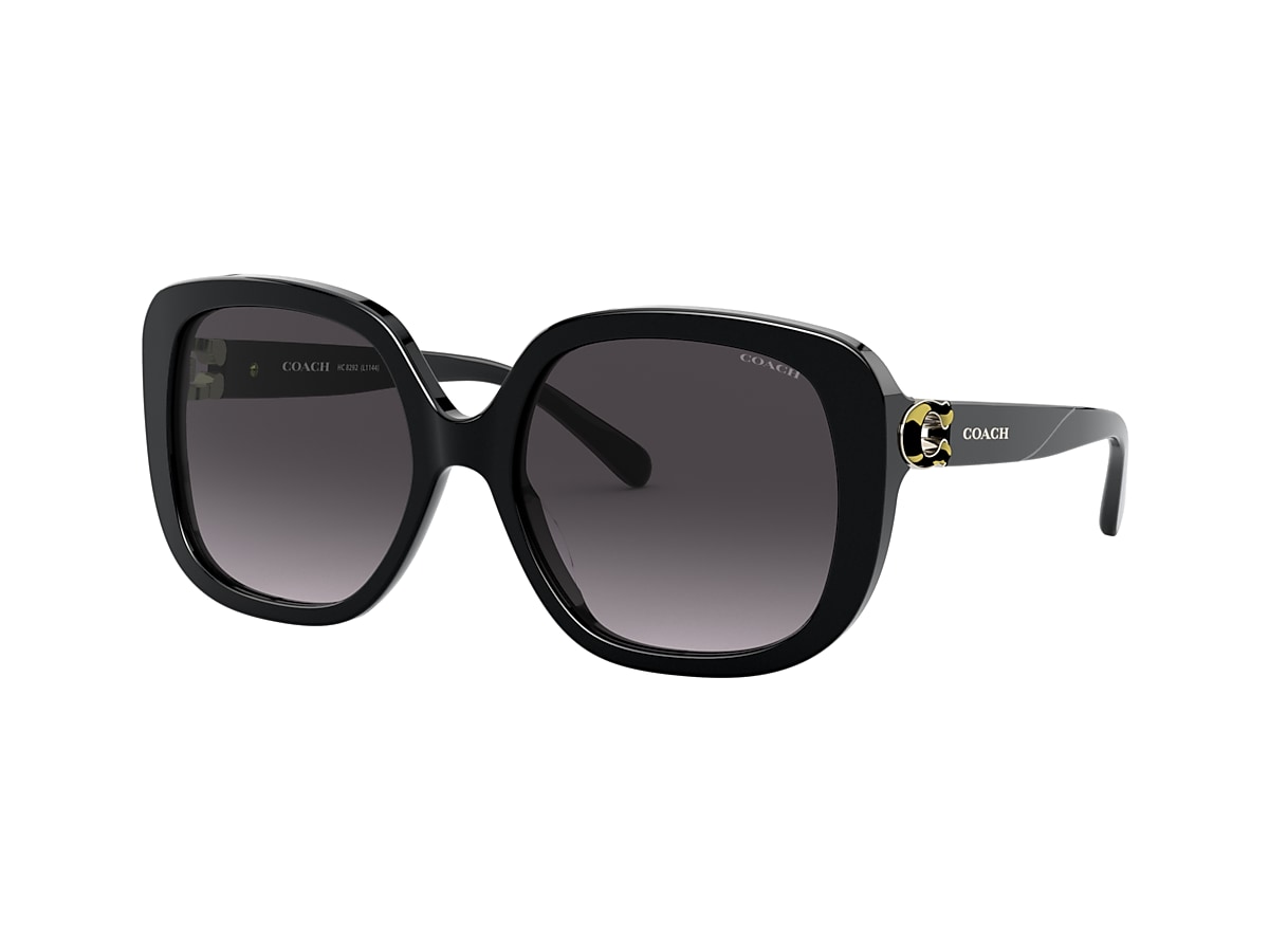 Coach 0HC8292 Sunglasses in Black | Target Optical