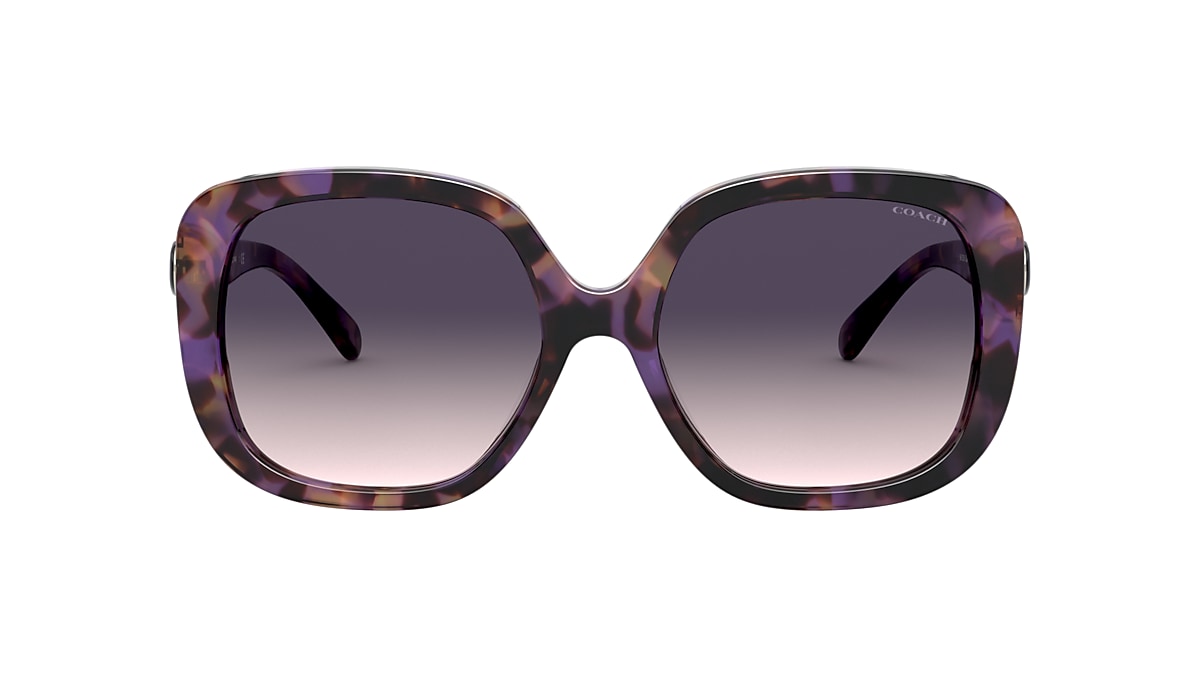 Coach 0HC8292 Sunglasses in Pink purple Target Optical