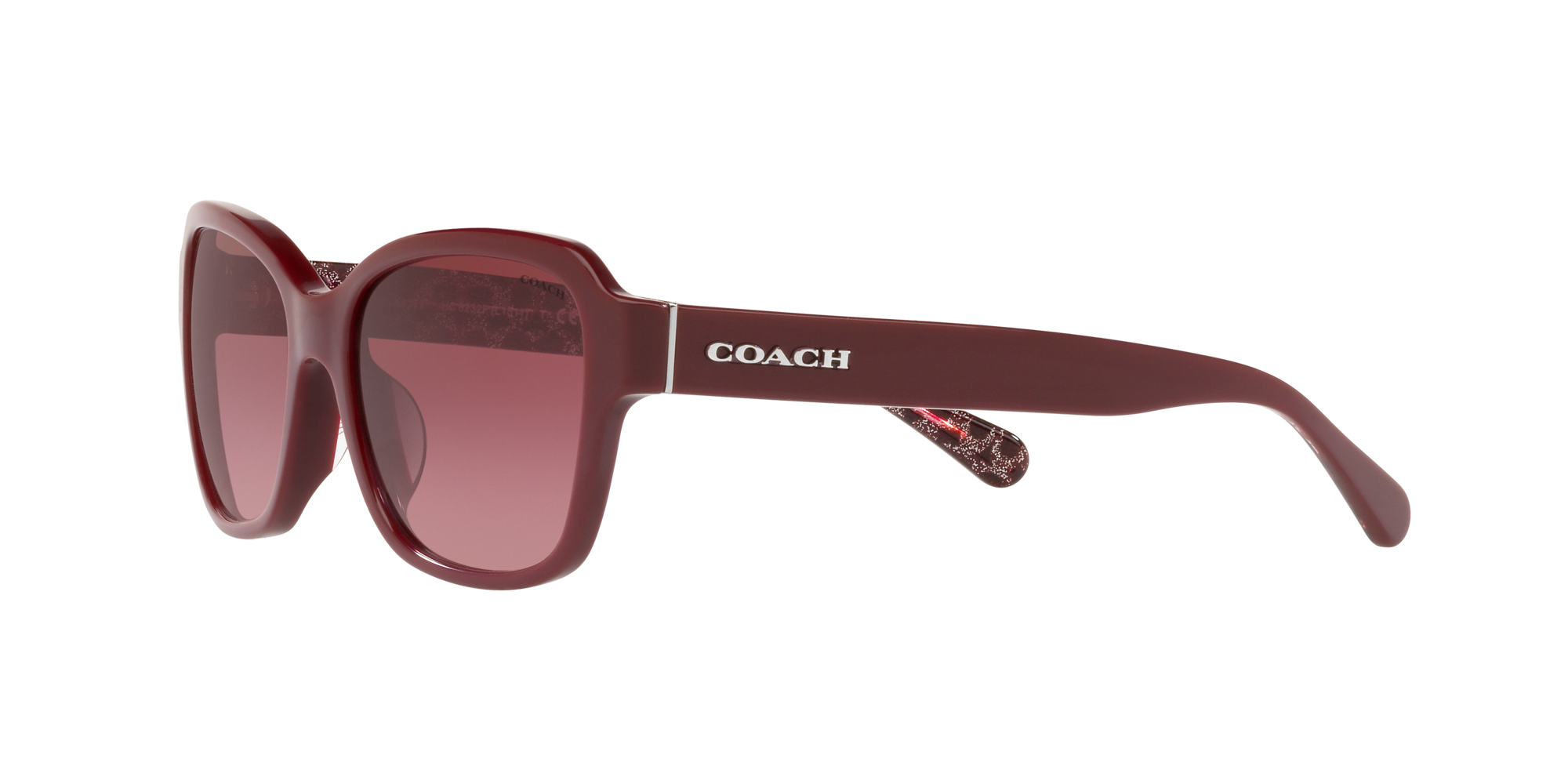 coach sunglasses red