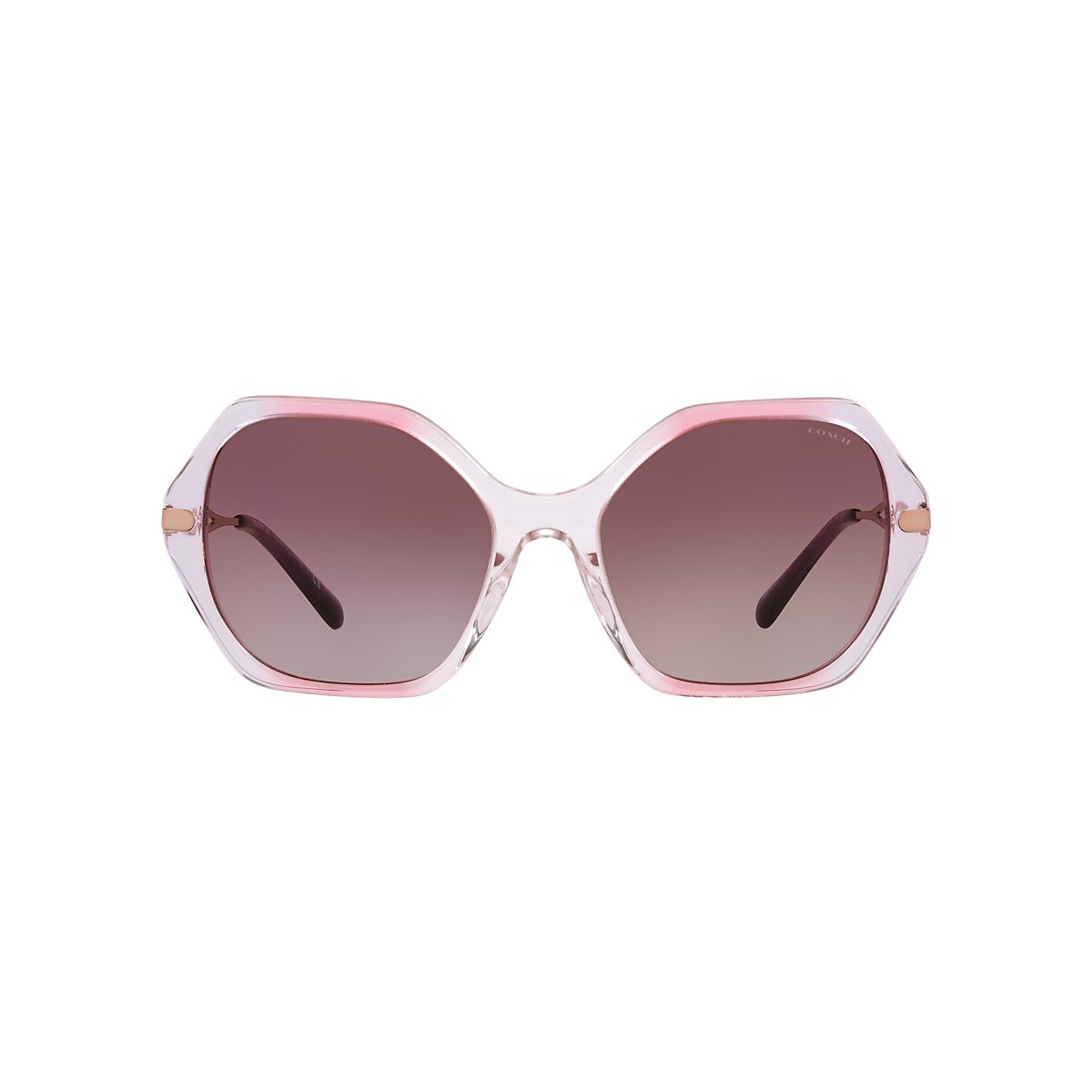 Coach clearance pink glasses