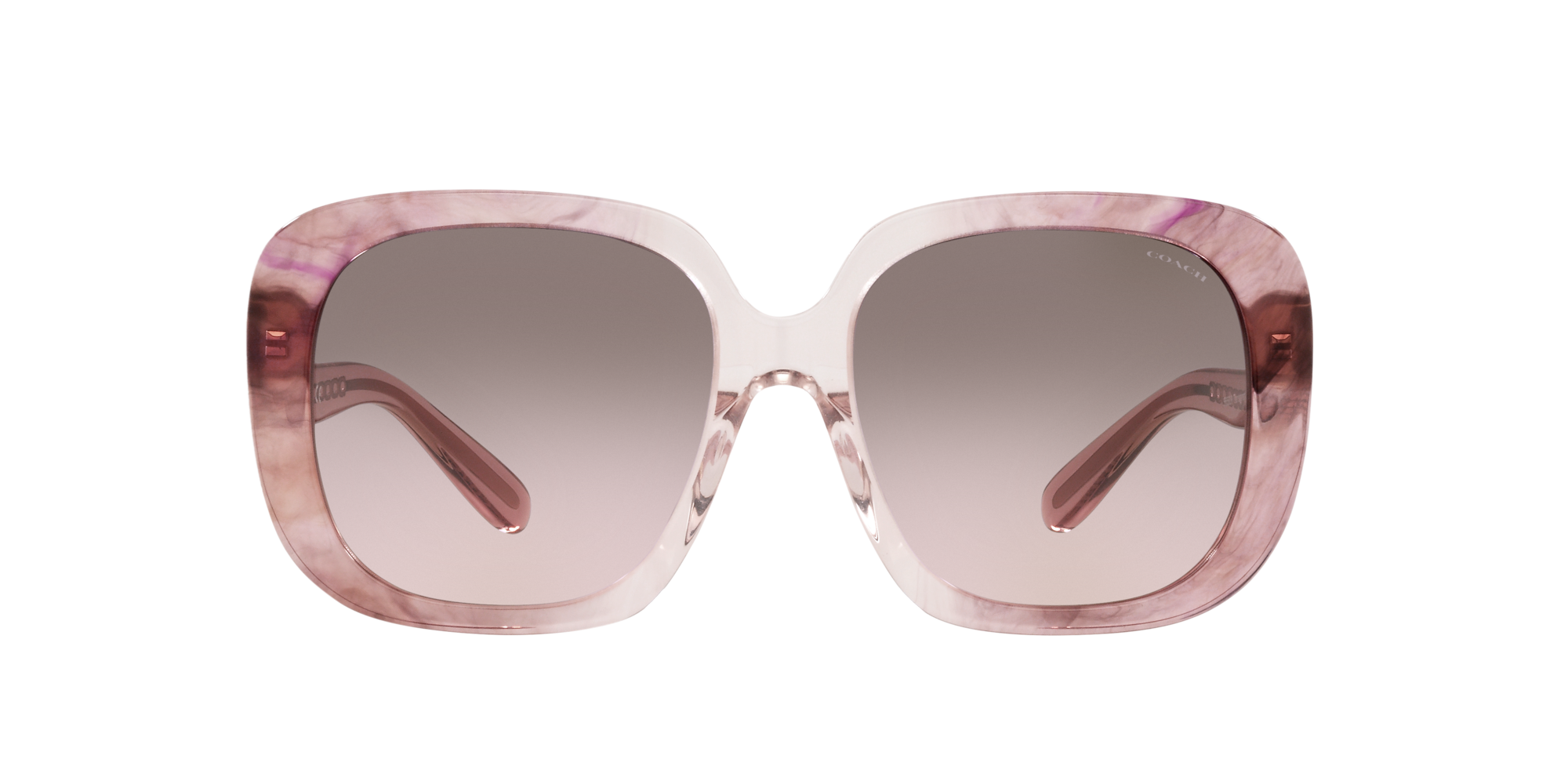 Coach 0HC8323U Sunglasses in Pink/purple | Target Optical