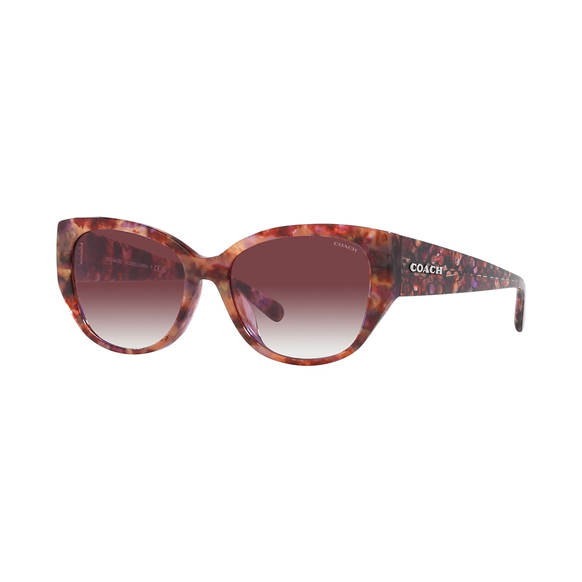 Coach 0HC8362U Sunglasses in Tortoise | Target Optical