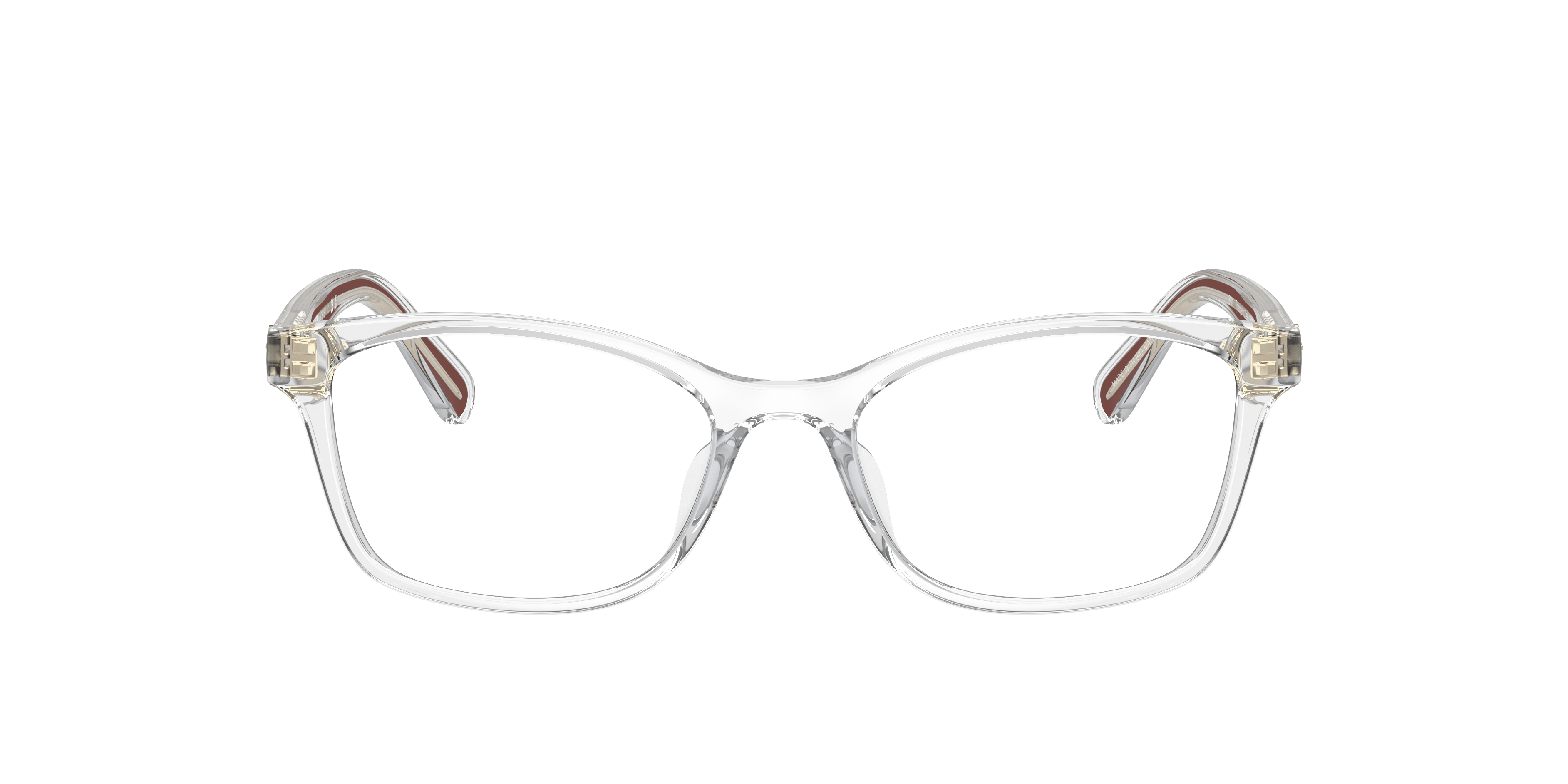 coach clear glasses