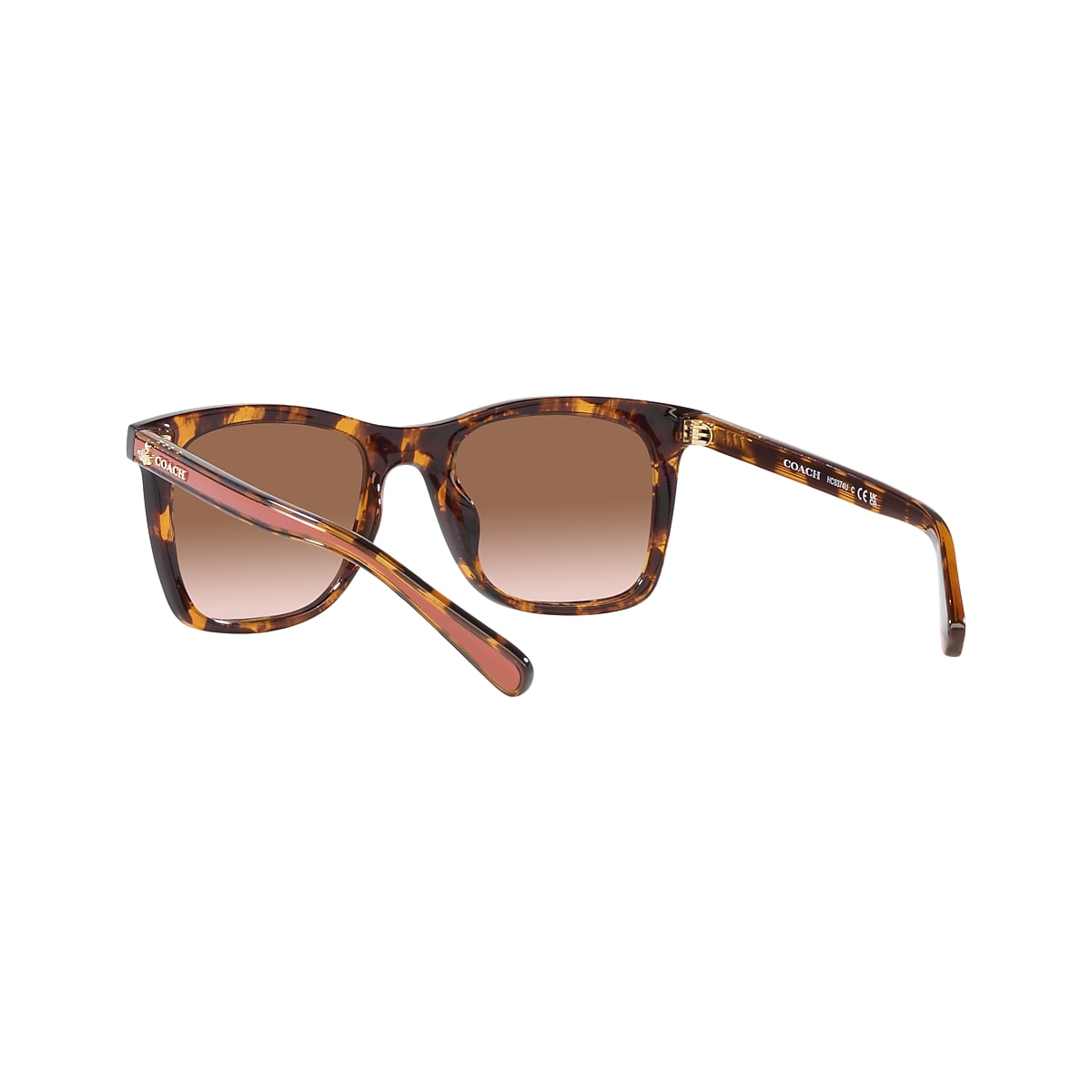 Coach tortoise sales shell sunglasses