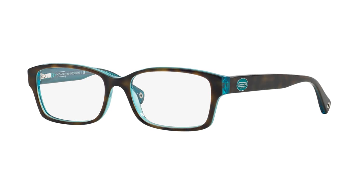 Coach cheap eyeglasses tortoise