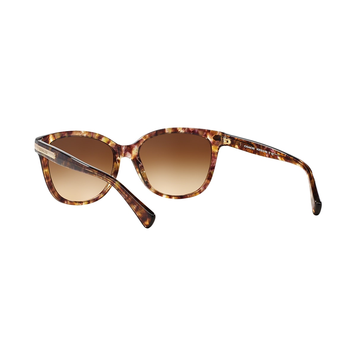 Coach tortoise sales shell sunglasses