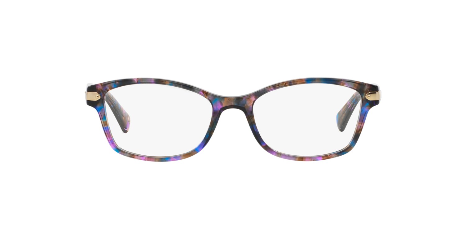 Coach confetti cheap purple glasses