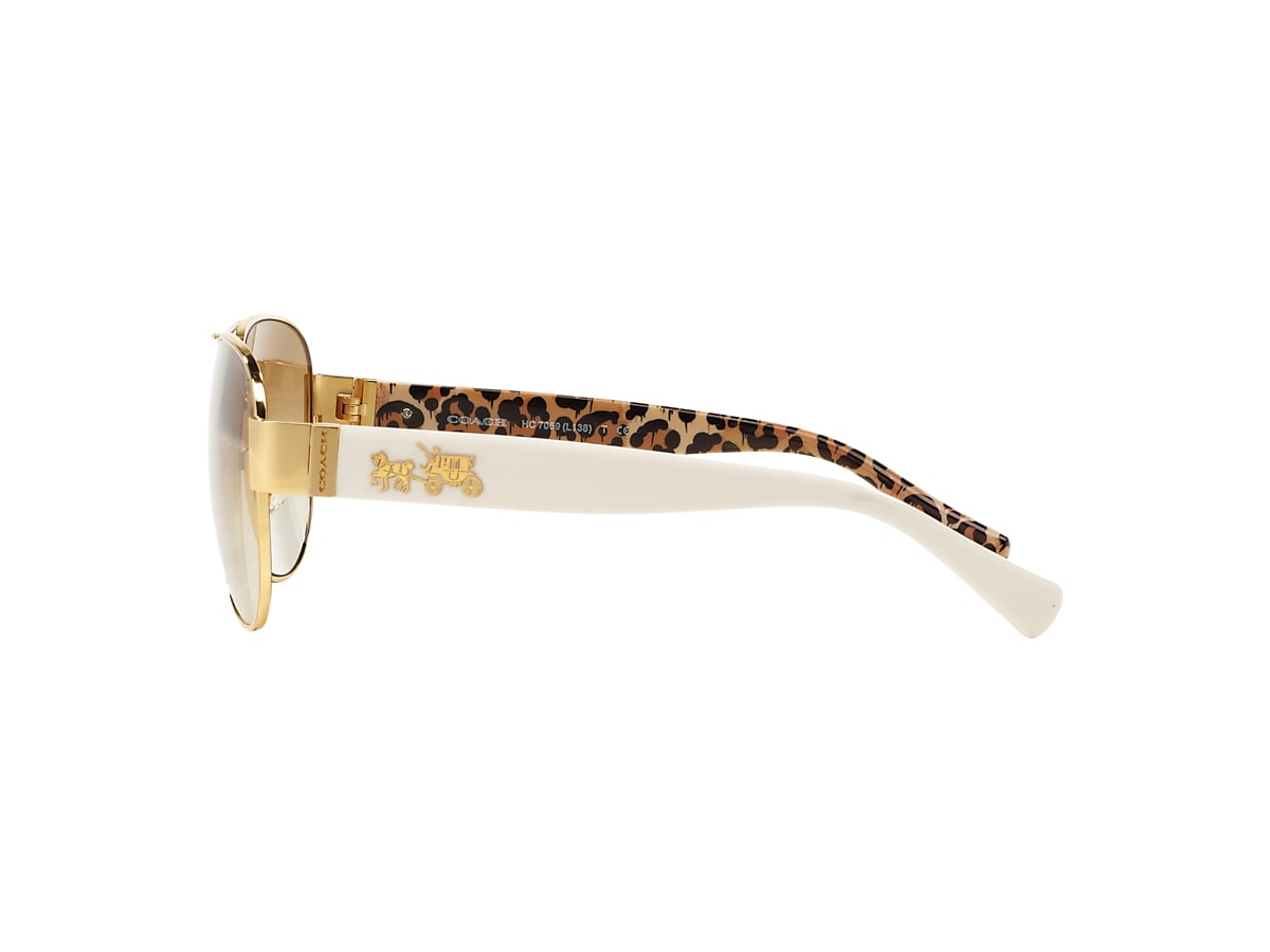 暮らしに便利なアイテム Coach 0HC7059 Sunglasses in Gold | Target Optical 小物