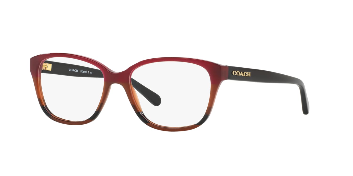 Coach 0HC6103 Glasses in Red/burgundy | Target Optical