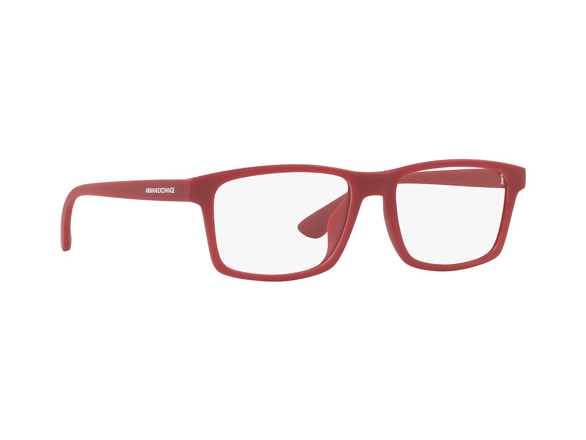 Armani Exchange 0AX3083U Glasses in Red/burgundy | Target Optical