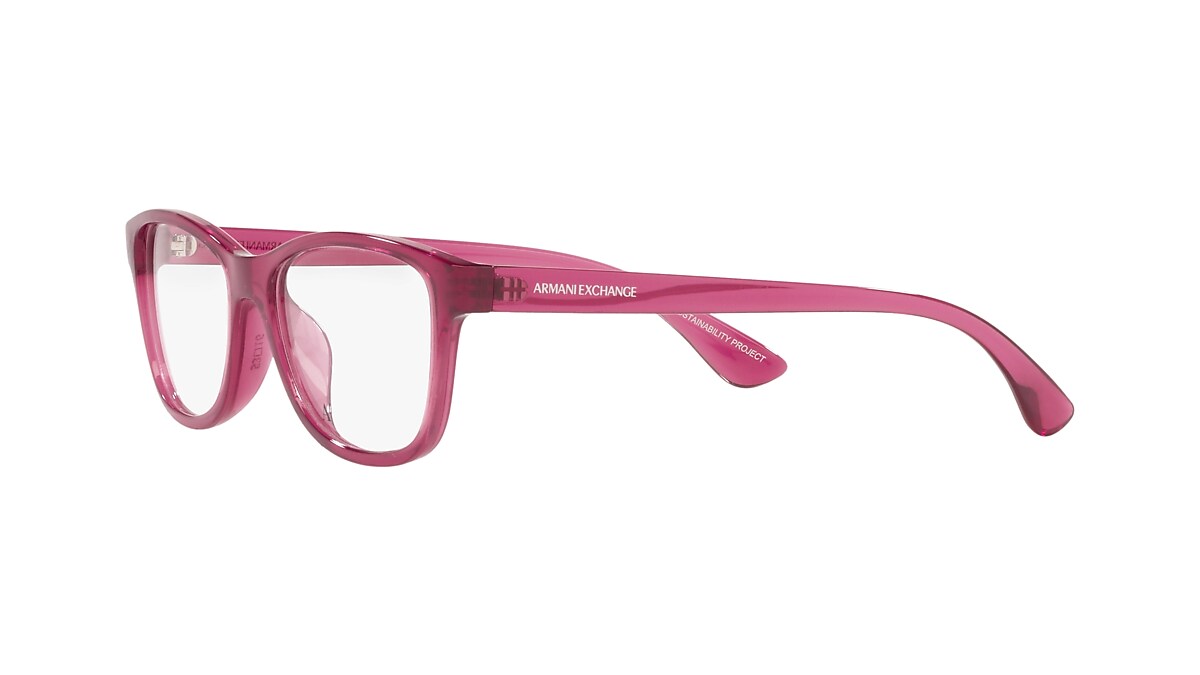 Armani Exchange 0AX3082U Glasses in Pink/purple | Target Optical