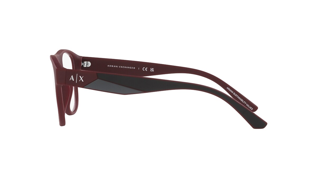 Armani Exchange 0AX3095U Glasses in Red/burgundy | Target Optical