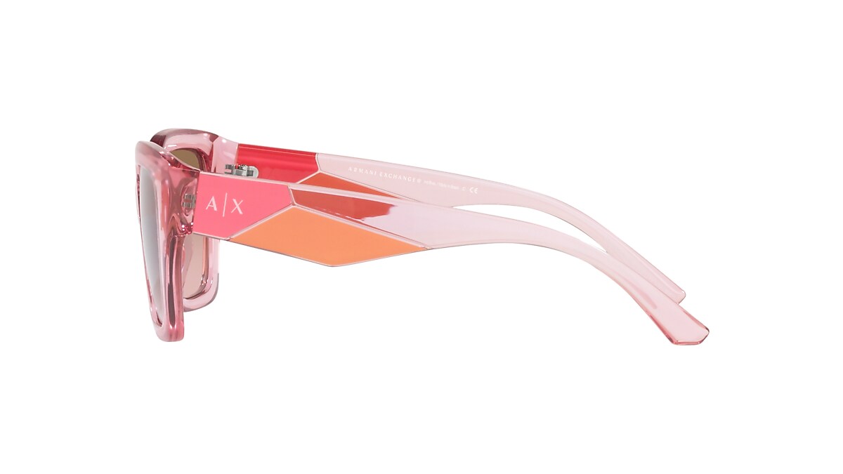 Armani exchange 2024 pink glasses