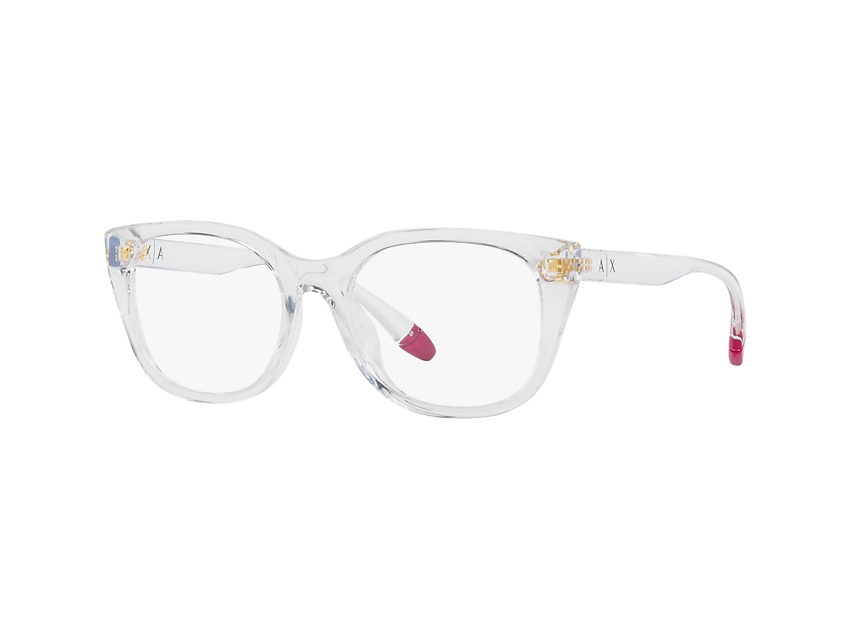 Armani Exchange 0AX3099U Glasses in Clear/white