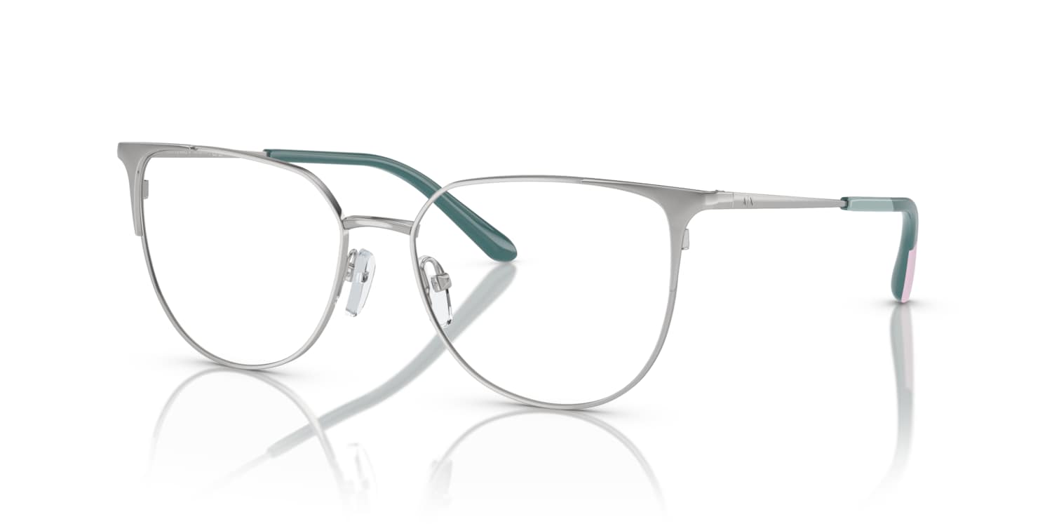 Armani Exchange 0AX1058 Glasses in Silver/gunmetal/grey | Target 