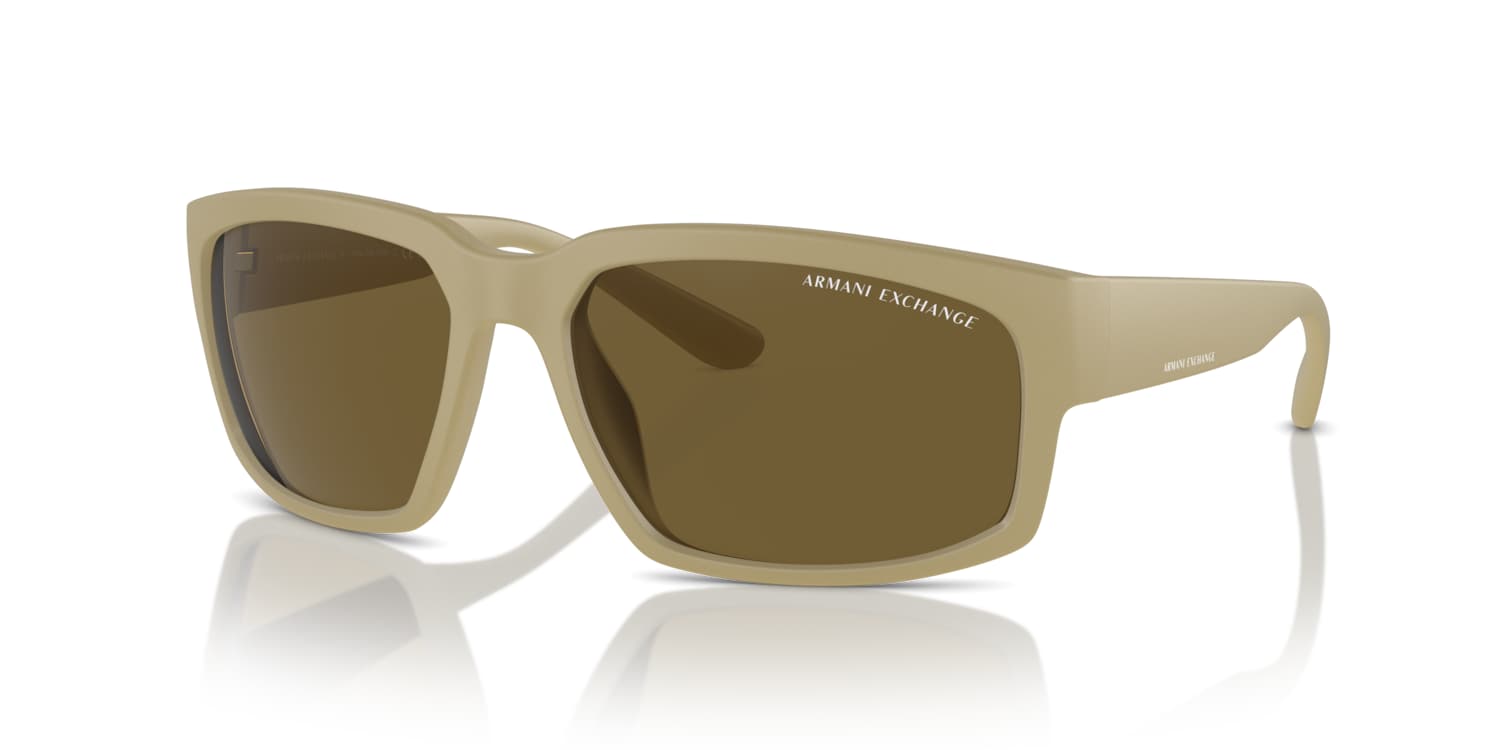 あおし＆くうま Armani Exchange Armani Exchange Sunglasses in Brown/Tan
