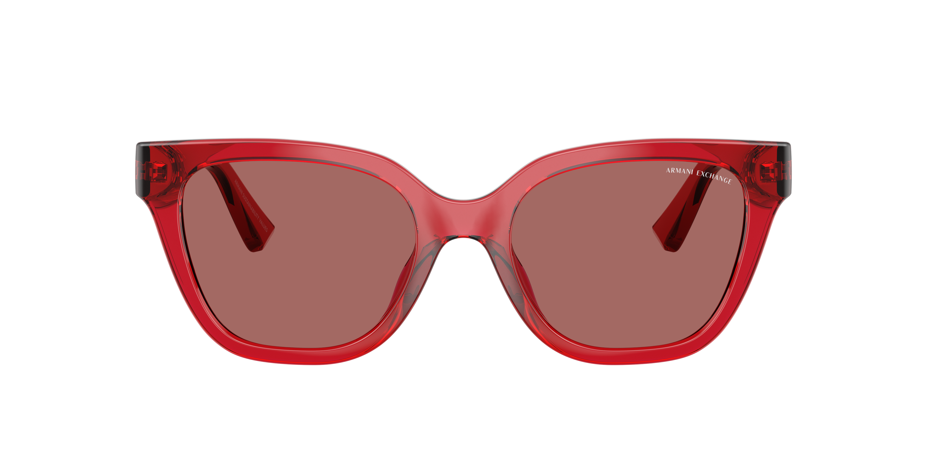 Armani Exchange 0AX4164SU Sunglasses in Pink/Purple | Target Optical