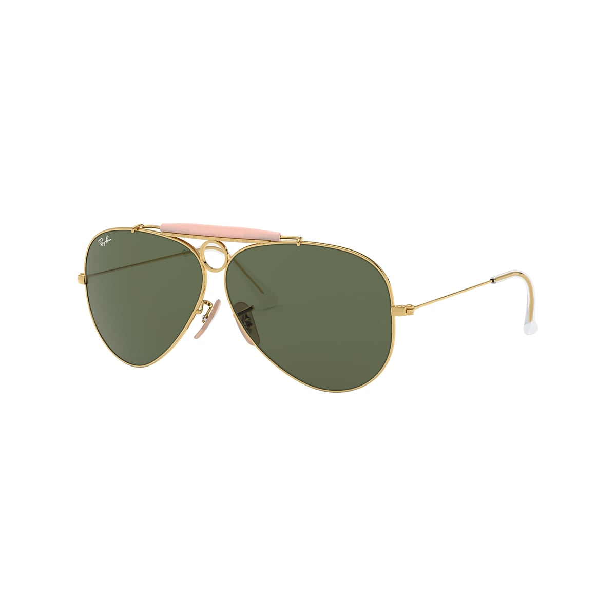 Ray Ban サングラス ベージュ Ray-Ban 0RB3138 Sunglasses in Gold | Target Optical