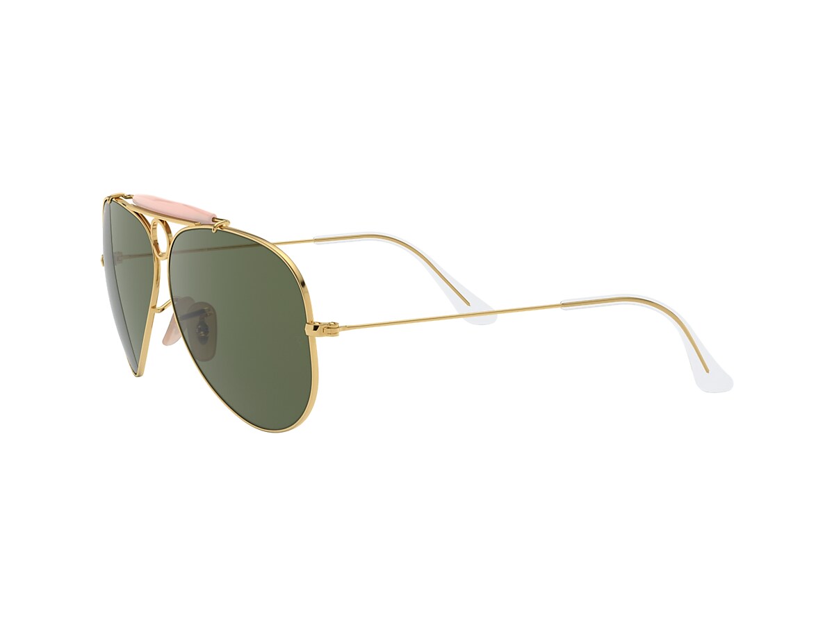 Ray Ban 0RB3138 Sunglasses in Gold Target Optical