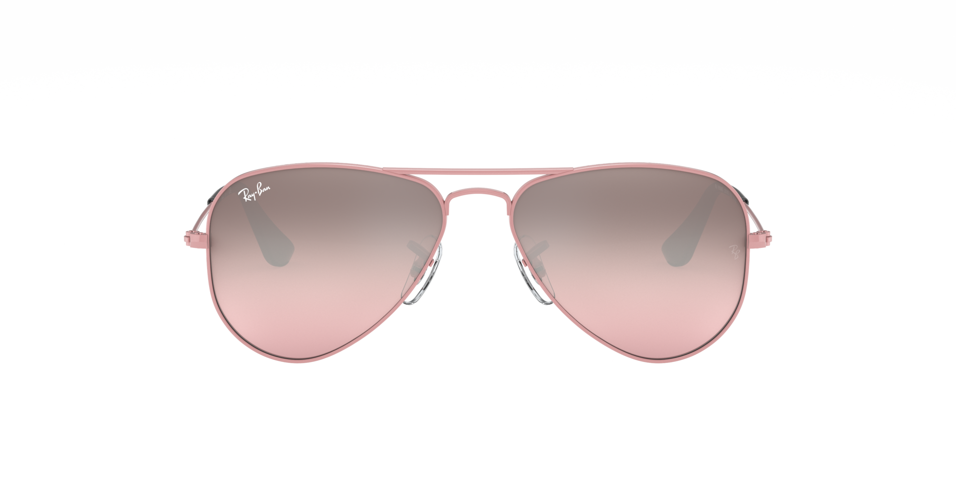 Ray-Ban Women\'s Aviator Sunglasses - Silver Frame with Pink Lenses Amazon.com: Ray-Ban AVIATOR LARGE METAL - GOLD Frame  main image 2