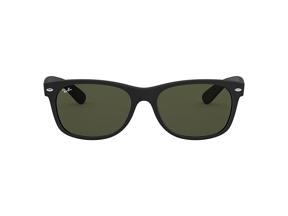 Amazon.com: Ray-Ban Man Sunglasses Rubber Black Frame, Grey