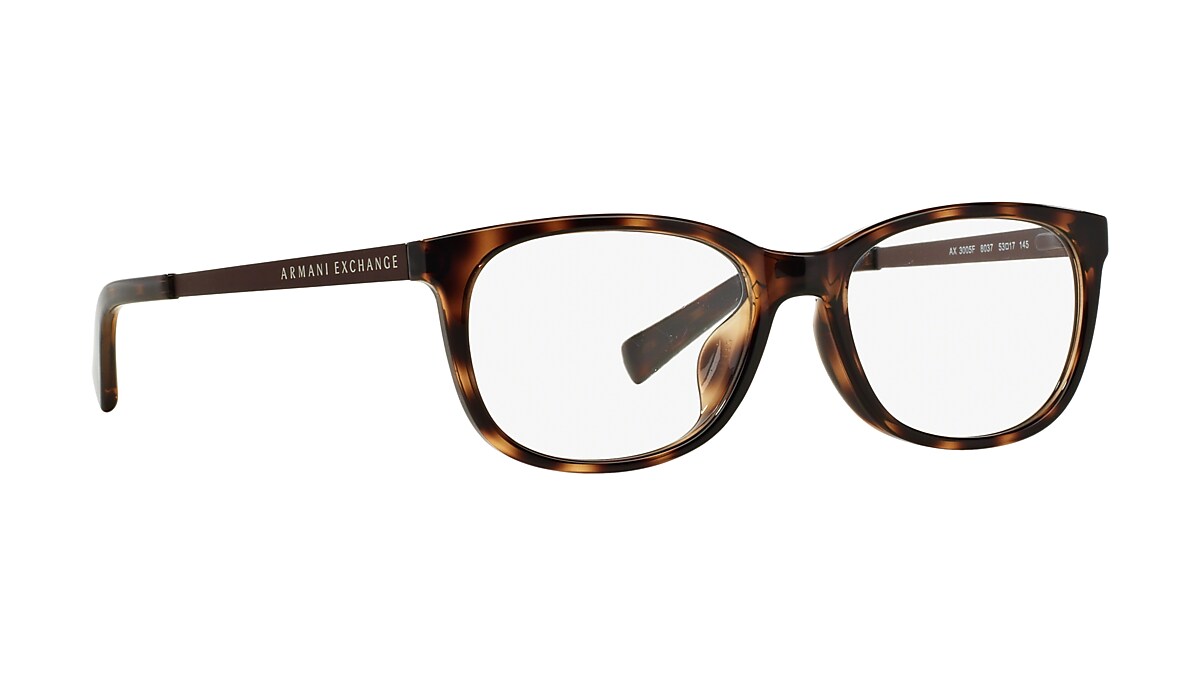 Armani Exchange 0AX3005 Glasses in Tortoise | Target Optical