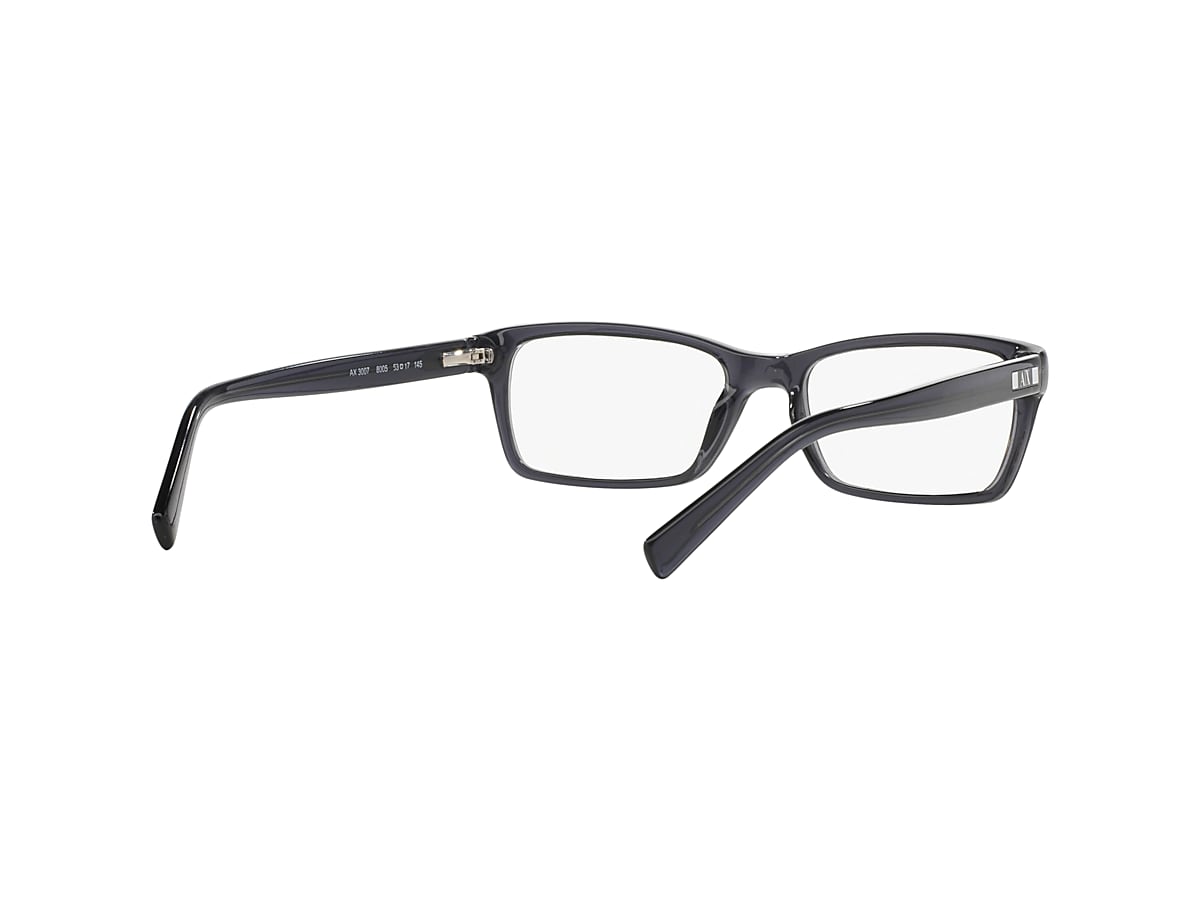 Armani Exchange 0AX3007 Glasses in Silver/gunmetal/grey | Target Optical