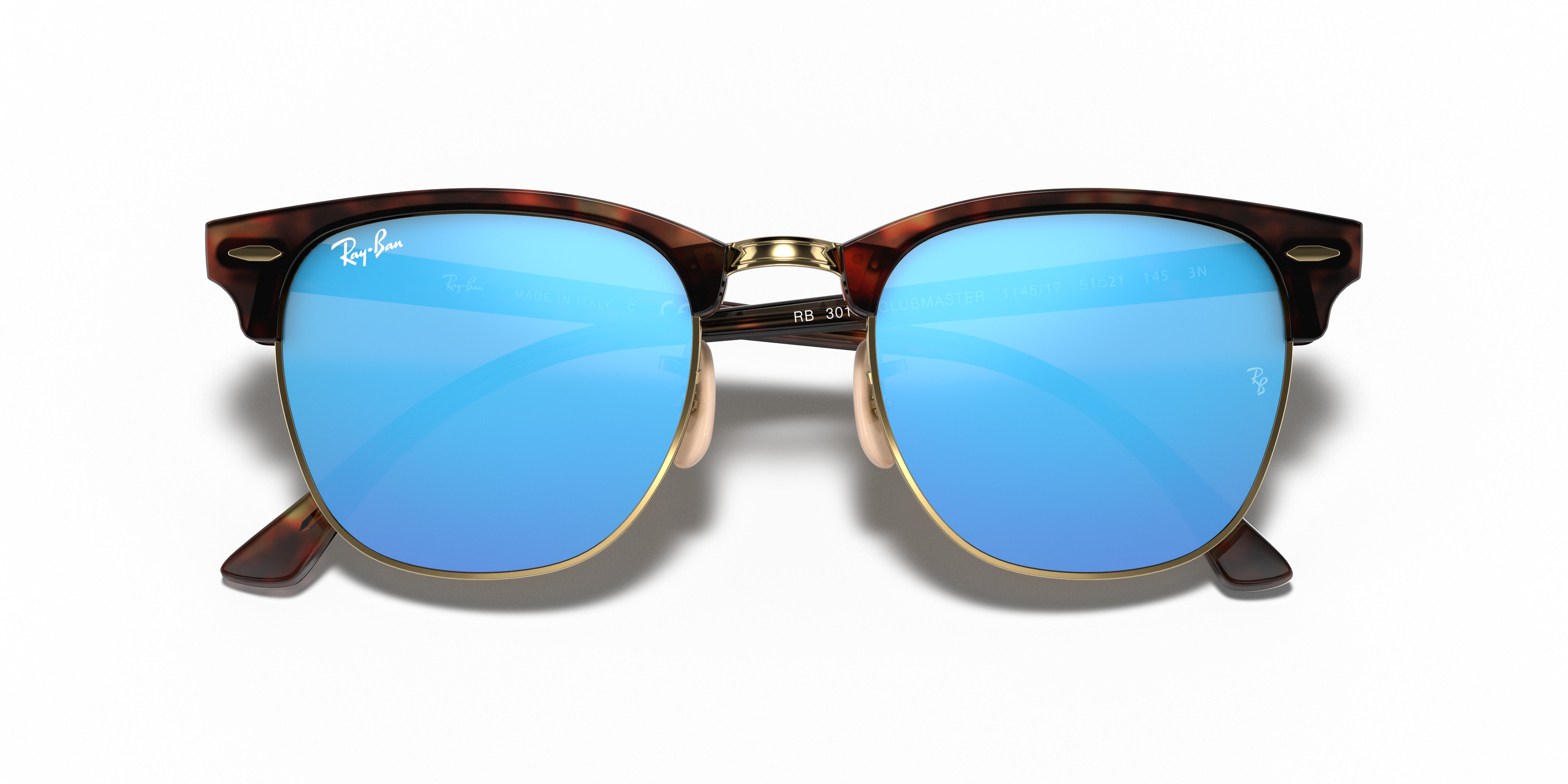 ray ban tortoise blue