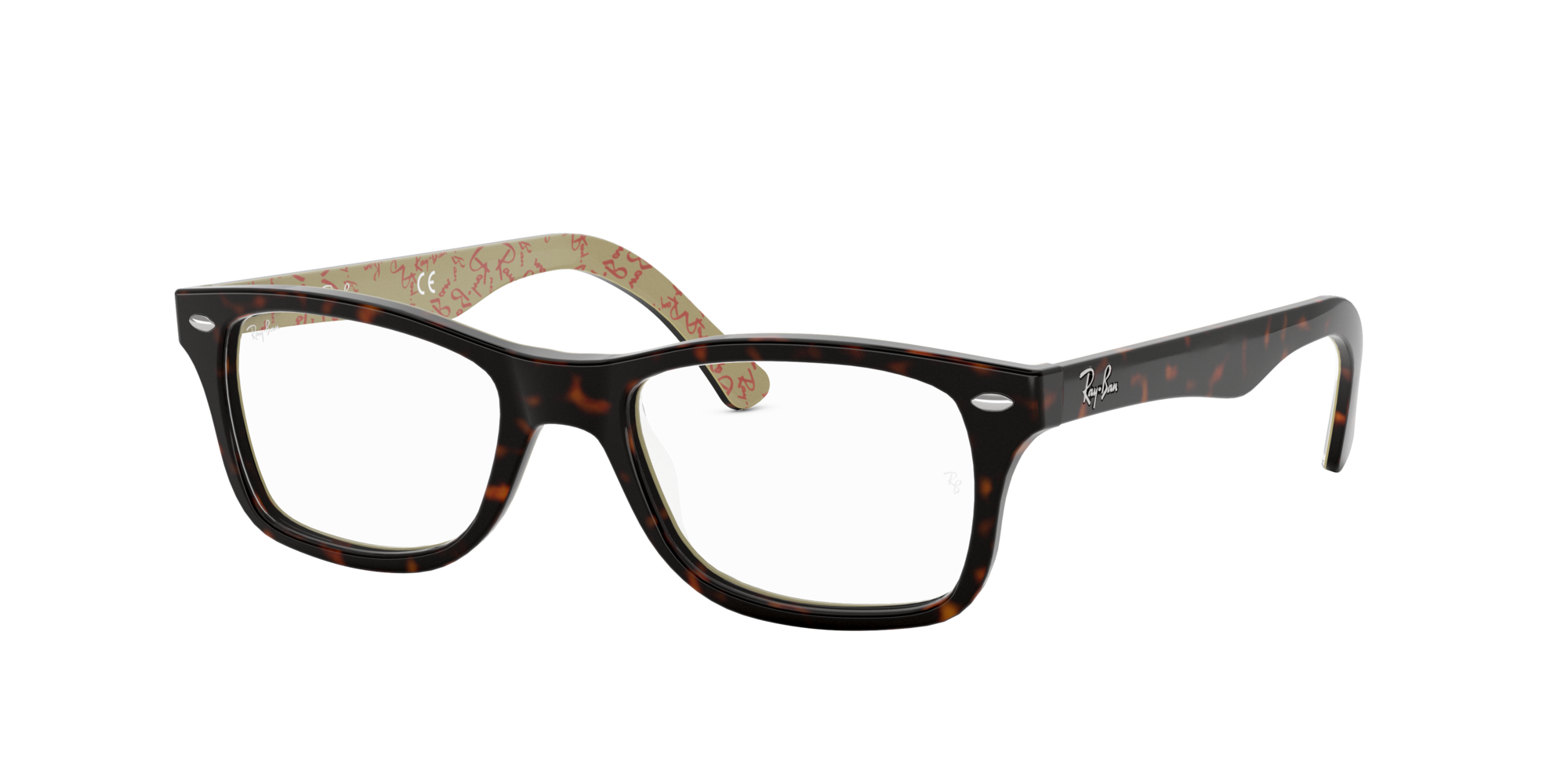 ray ban leopard print glasses