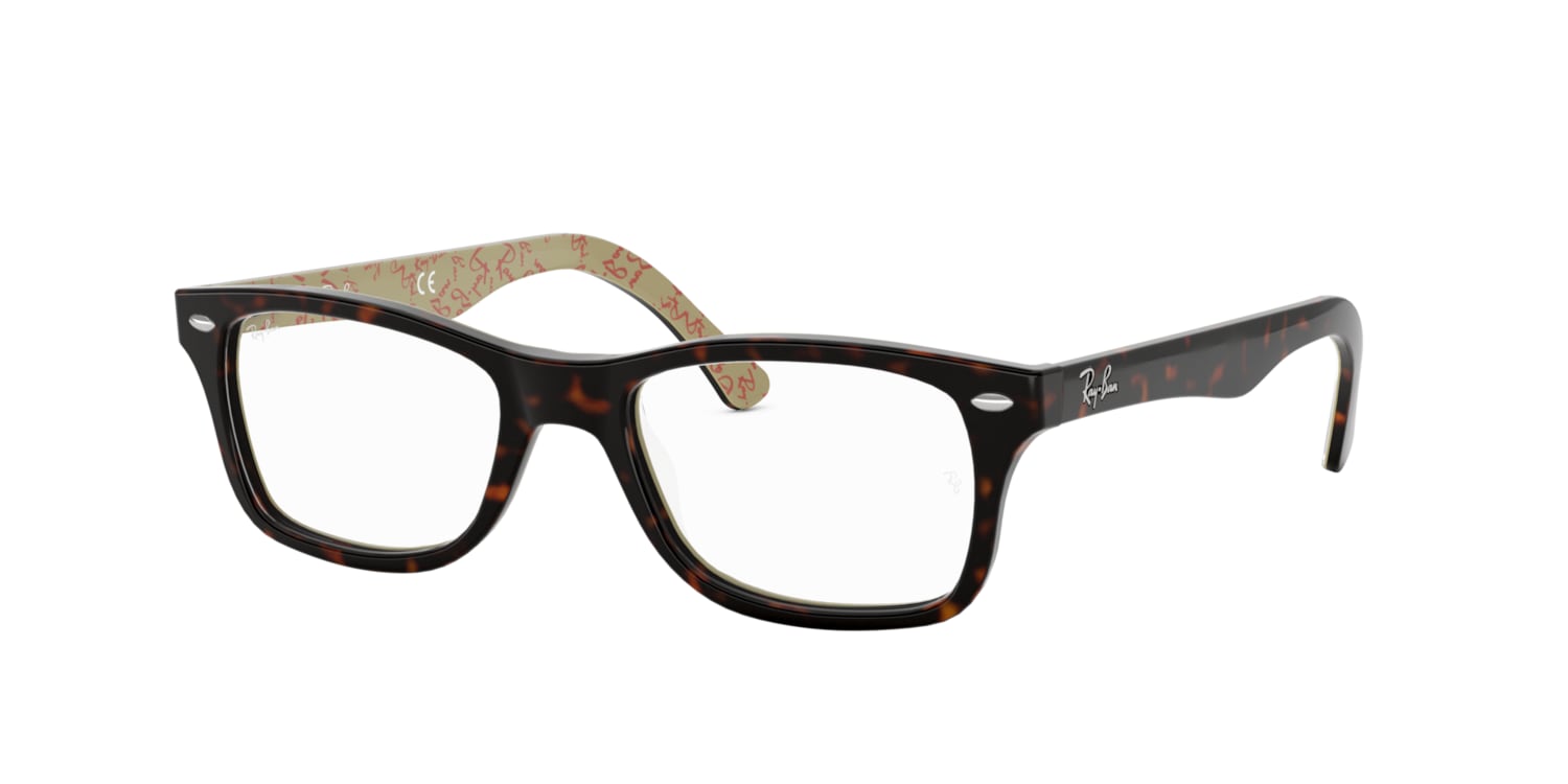 Ray ban best sale tortoise eyeglasses