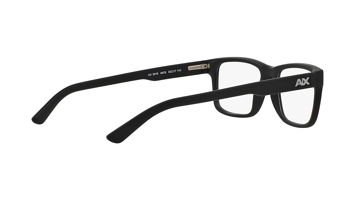 Armani Exchange 0AX3016 Glasses in Black | Target Optical