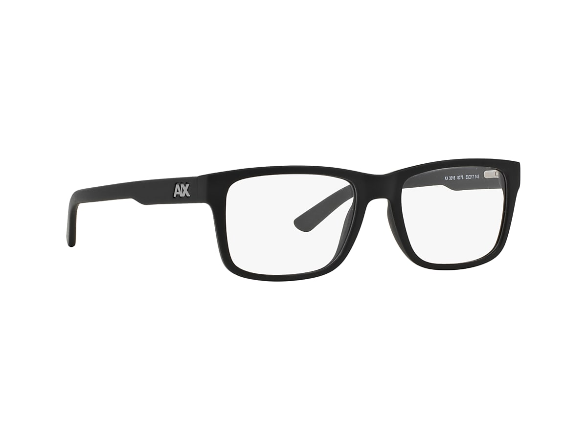 Armani Exchange 0AX3016 Glasses in Black | Target Optical
