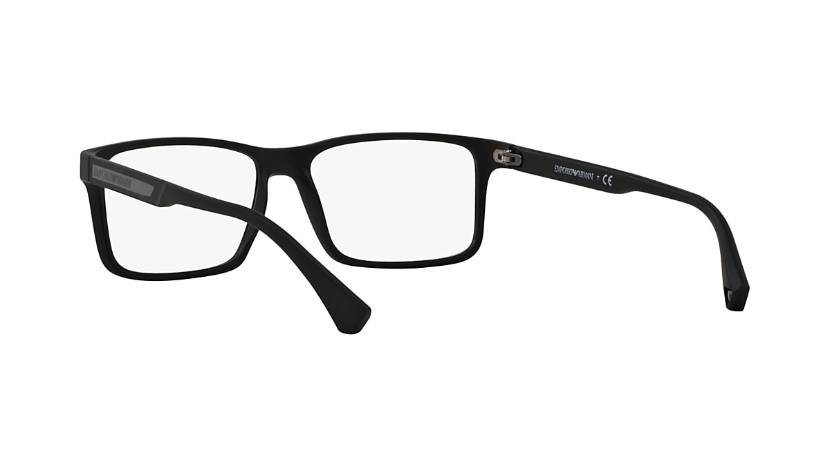 Emporio Armani 0EA3038 Glasses in Black Target Optical