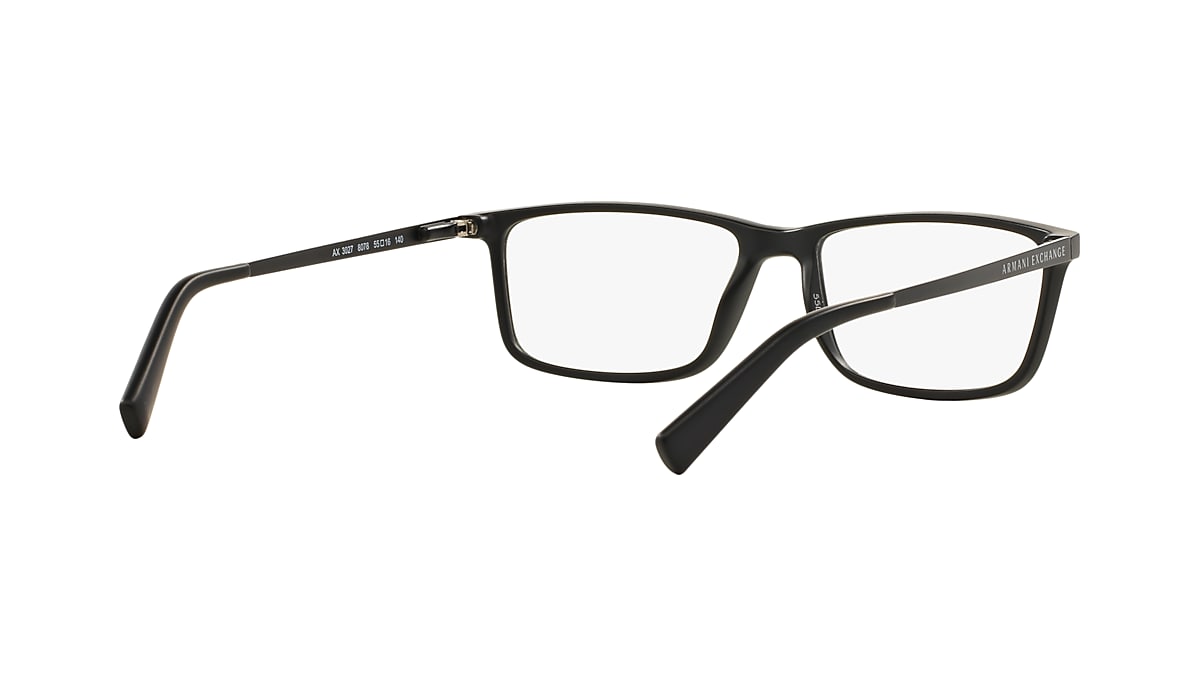 Armani Exchange 0AX3027 Glasses in Black | Target Optical