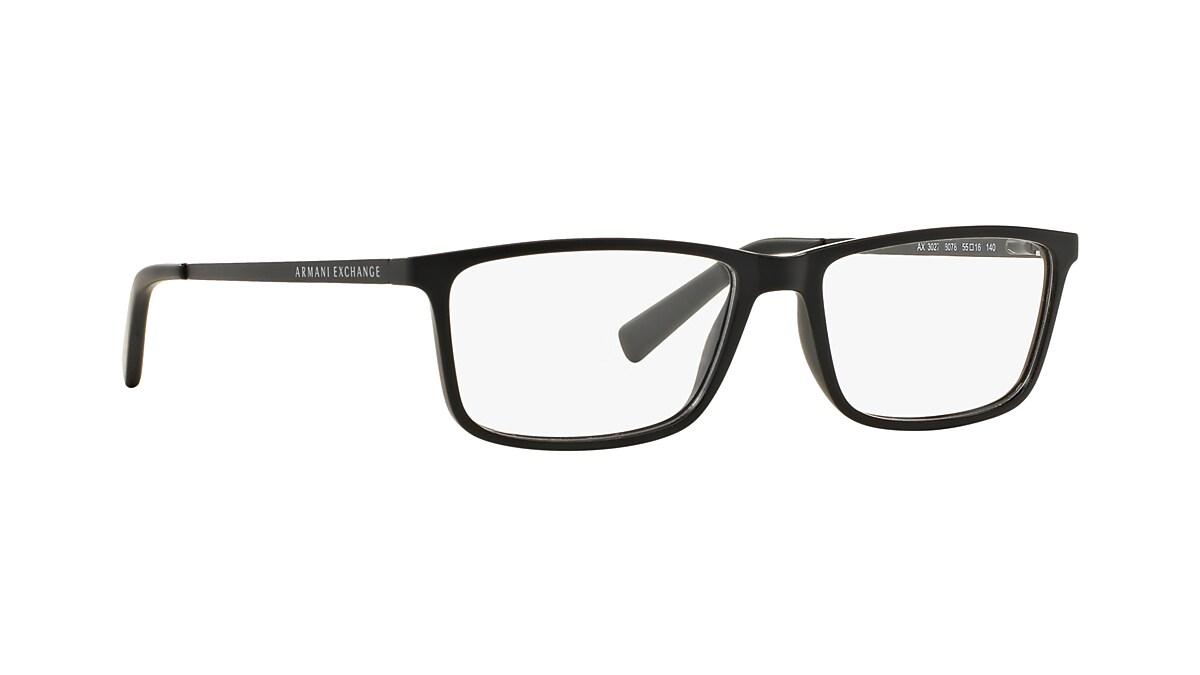 Armani Exchange 0AX3027 Glasses in Black | Target Optical