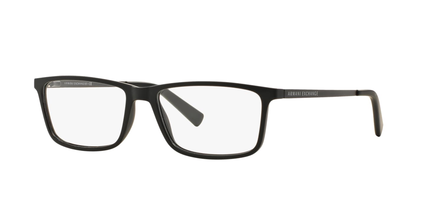 Armani Exchange 0AX3027 Glasses in Black | Target Optical