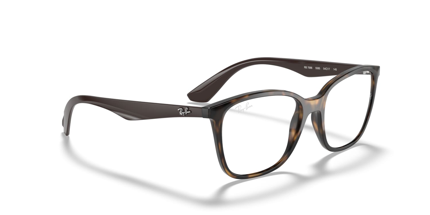 Ray Ban 0RX7066 Glasses in Tortoise Target Optical