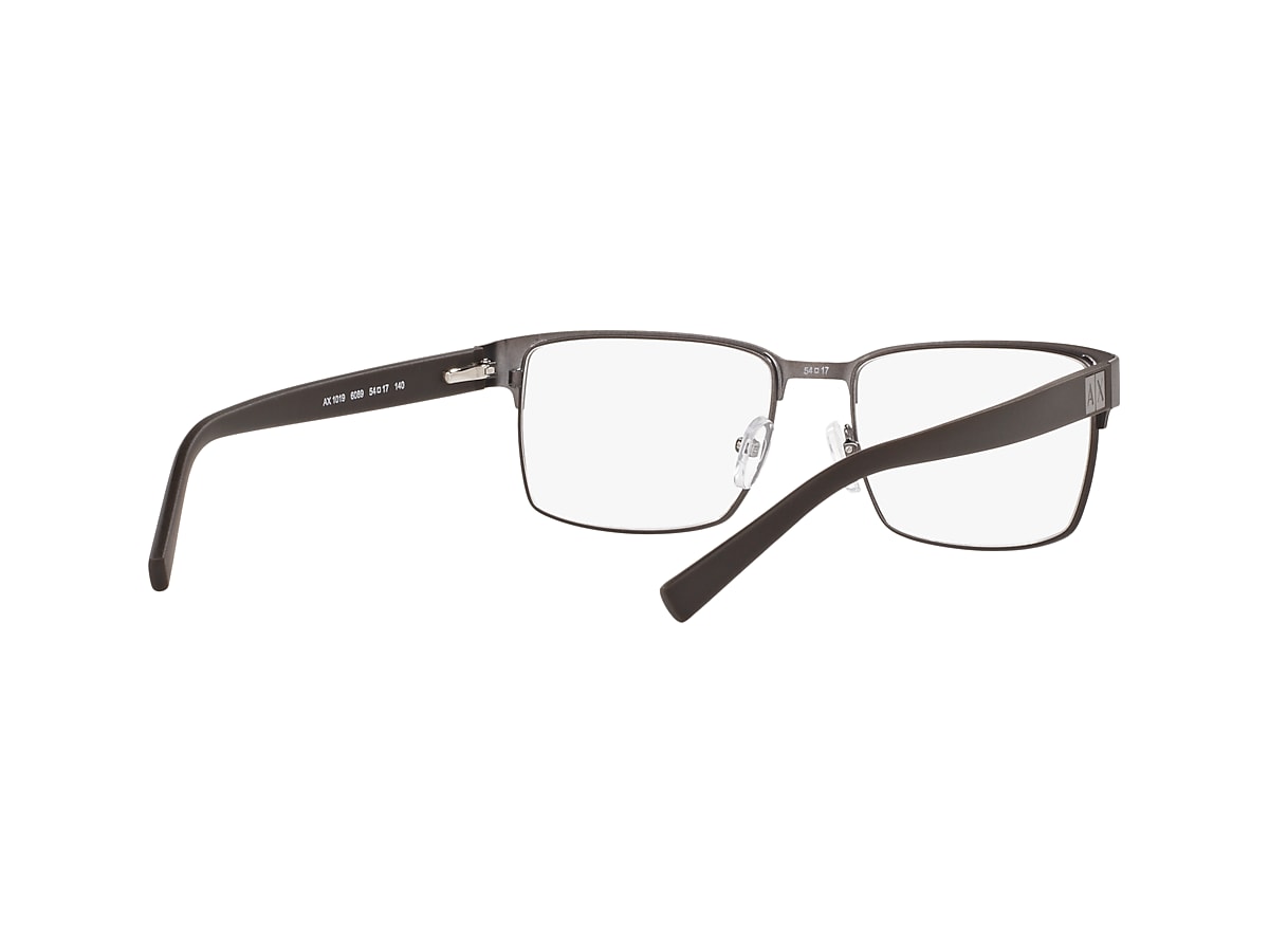 Armani Exchange 0AX1019 Glasses in Silver/gunmetal/grey | Target Optical